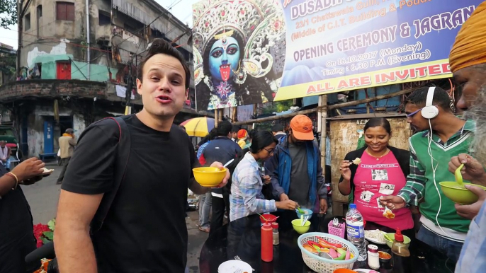 Chinese Street Food Tour in INDIA!!! RARE Look at CHINESE INDIAN Street FOOD in Kolkata, India