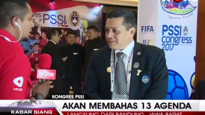 Kongres PSSI 2017 di Bandung Bahas 13 Agenda