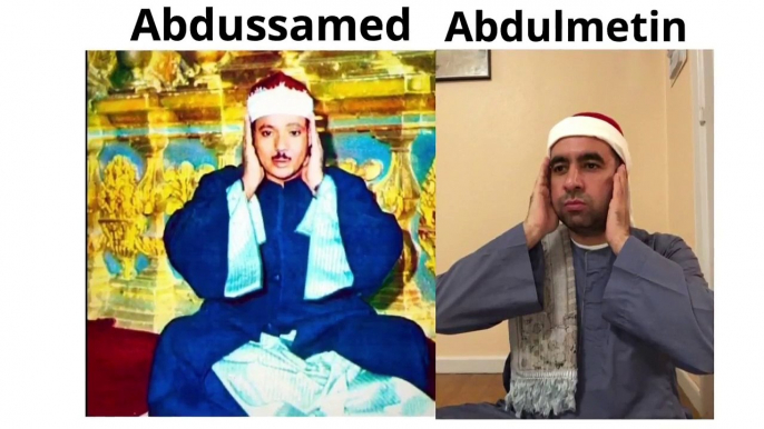 Sheikh Abdussamedi en iyi taklit eden Hafız Metin Demirtaş. Sheikh Abdussamed taklit. Rahman suresi tilavet. İmitation Abdussamed. Imitation Sheikh Abdulbasit Abdussamed. Bu sesi dinlemeden gecmeyin...mutlaka izleyin. Best imitation of Sheikh Abdussamed