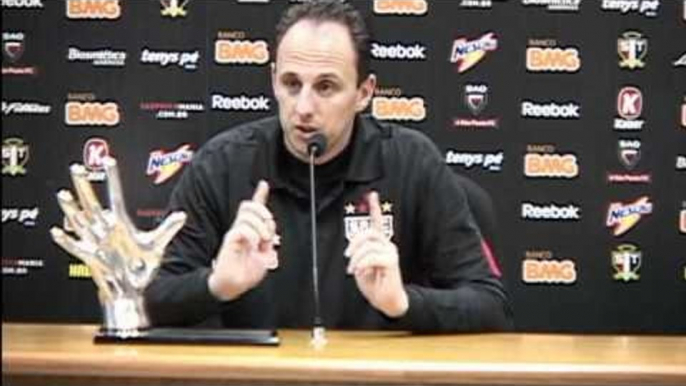 [Coletiva] - São Paulo 2 x 0 Flamengo - Rogério Ceni - parte 2