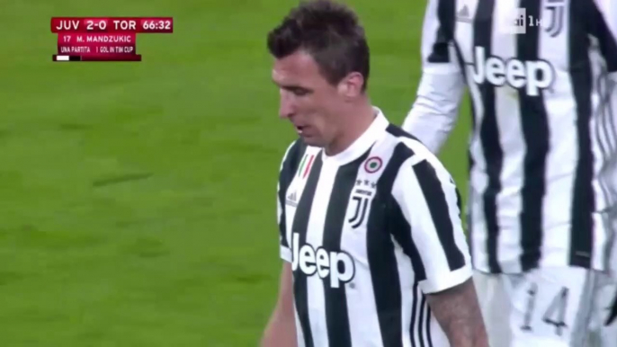 Mario Mandzukic GOAL HD - Juventus	2-0	Torino 03.01.2018