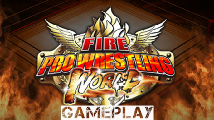 Fire Pro Wrestling World - PC Gameplay (wrestling simulation)