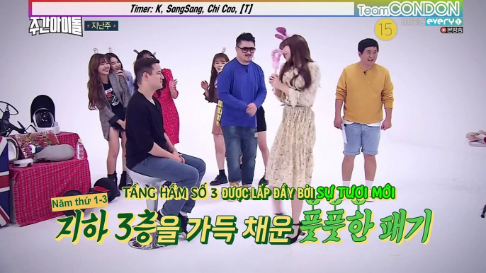 [ConDonTeam][Vietsub] Weekly Idol 325 - 171018 - Chuseok Special P1