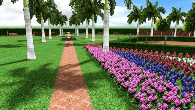 3D Landscaping - Society Park Design