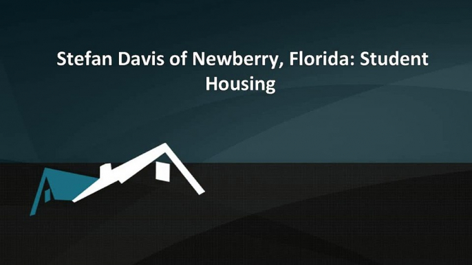 Stefan Davis of Newberry, Florida, serves as Managing Member