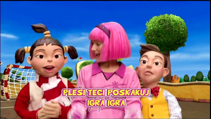 LazyTown - Playtime (Slovenian) w/ subs