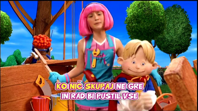 LazyTown - Teamwork (Slovenian) w/ subs