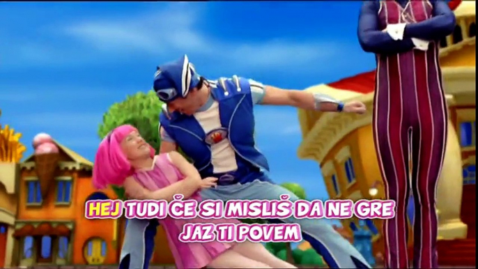 LazyTown - Anything Can Happen (Slovenian) w/ subs