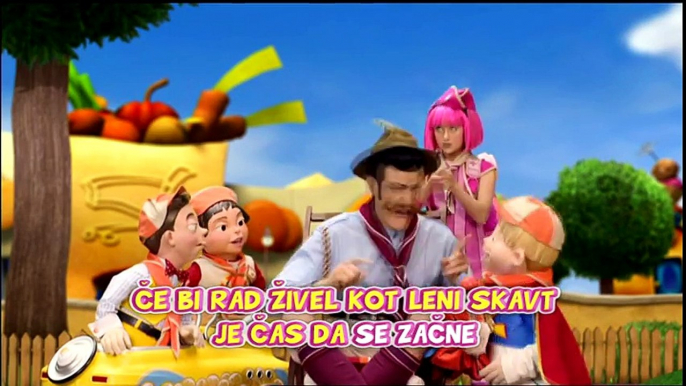 LazyTown - Lazy Scouts (Slovenian) w/ subs