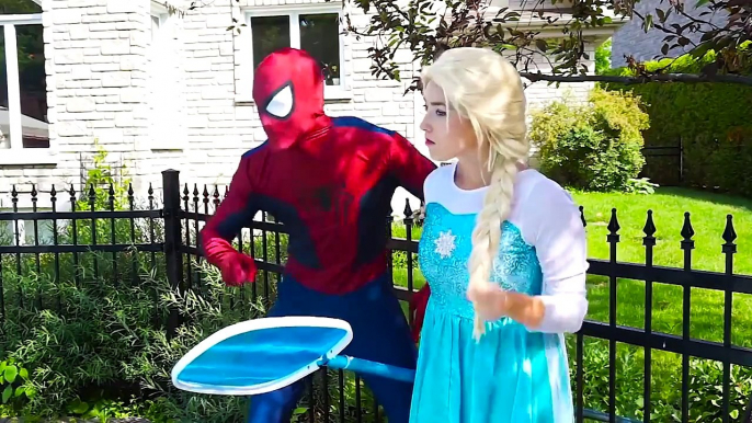 Frozen Elsa & Spiderman vs the WITCH & Joker w  Spidergirl, the ghost, Vision Superhero Fun | Superheroes | Spiderman | Superman | Frozen Elsa | Joker