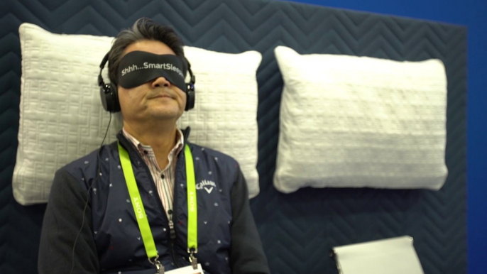 Vu au CES 2018 :  Philips Smart Sleep, un casque pour mieux dormir