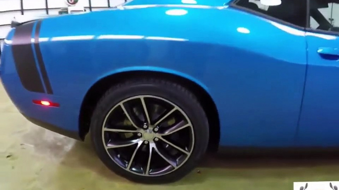 2015 Dodge Challenger RT Scat Pack Blue Leathe