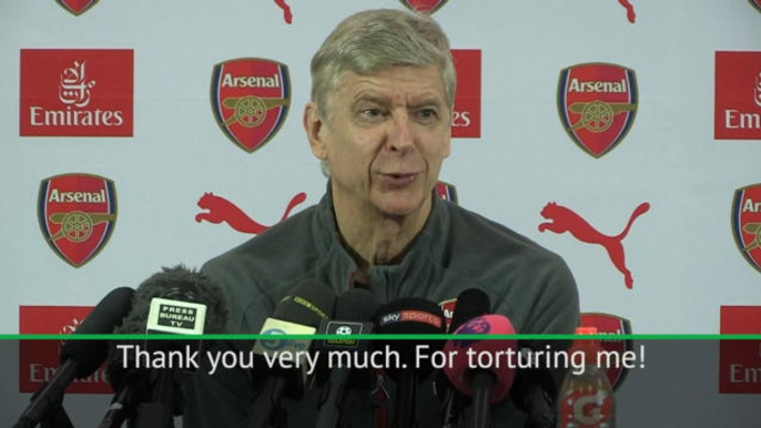 Wenger thanks journalist for 'torturing' him over Alexis Sanchez