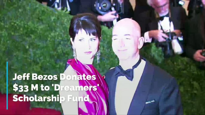 Jeff Bezos Donates $33 M to 'Dreamers' Scholarship Fund