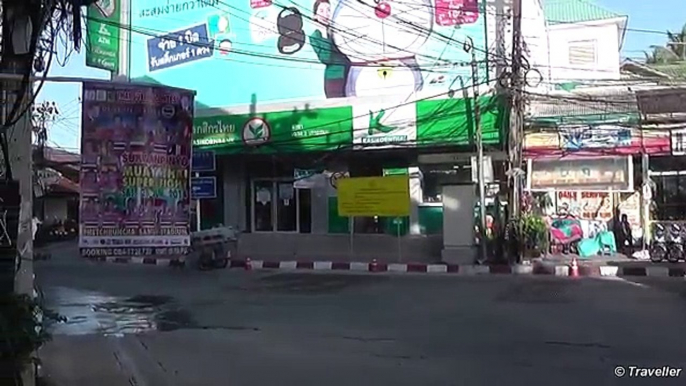 Chaweng Beach Road Day - Koh Samui, Thailand - walking up Chaweng Beach Road - Samui attrions