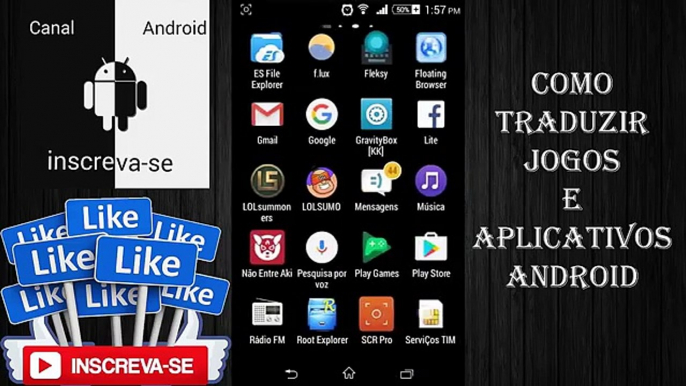 Como traduzir jogos e aplicativos android | Canal Android |