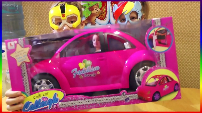 Машина для Куклы БАРБИ Кабриолет Распаковка ✿ Barbie dolls Car unpacking