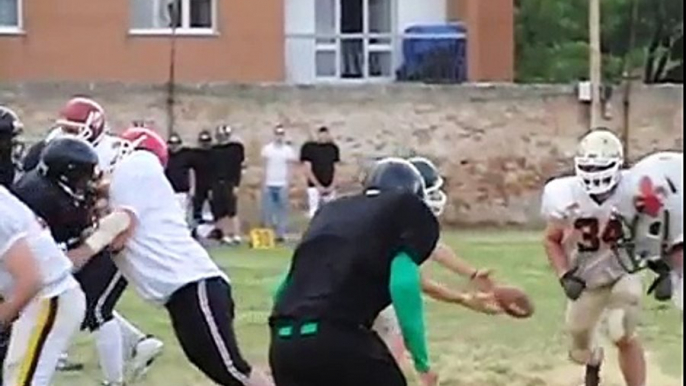 Football Etruschi Livorno-Touchdown