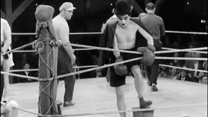 Charlie Chaplin - Boxing Comedy - City Lights | Charlie Chaplin Funny Videos