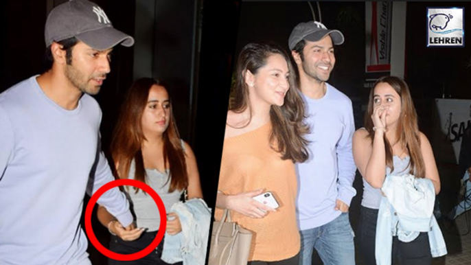 Varun Dhawan Walks Hand In Hand With GIRLFRIEND Natasha Dalal!