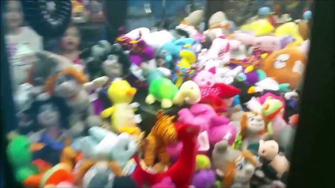 Toy Freaks - Freak Family Vlogs - Bad Baby Toy Freaks Victoria Crying Freak Family Claw Machine Double Win Master Daddy Wins Plush