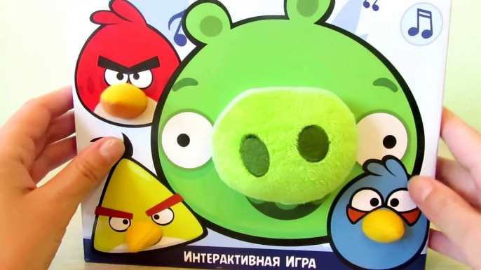 Angry Birds HD Cartoon Angry Birds Game Angry Birds awesome toys and green pig PlayClayTV