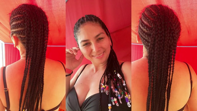 Trenzas Africanas Racimo de Uva Belleza sin Limites