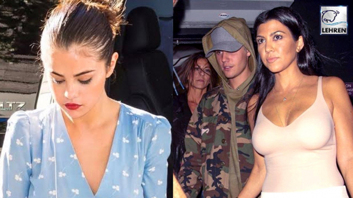 Selena Gomez Worried Justin Bieber Sends Flirty Text To Kourtney Kardashian