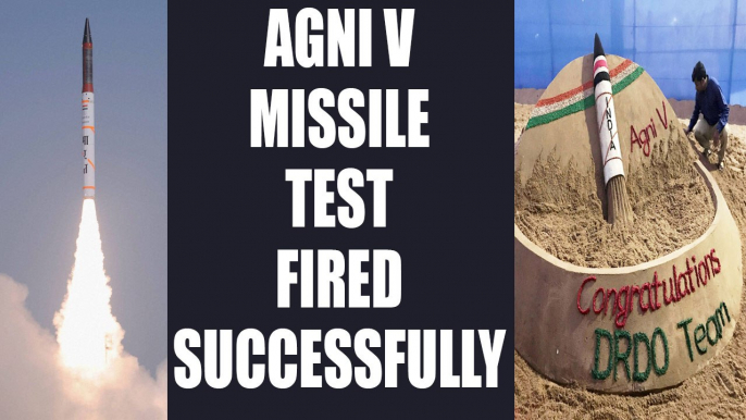 Agni-V Intercontinental ballistic missile successfully test fired by India | Oneindia News