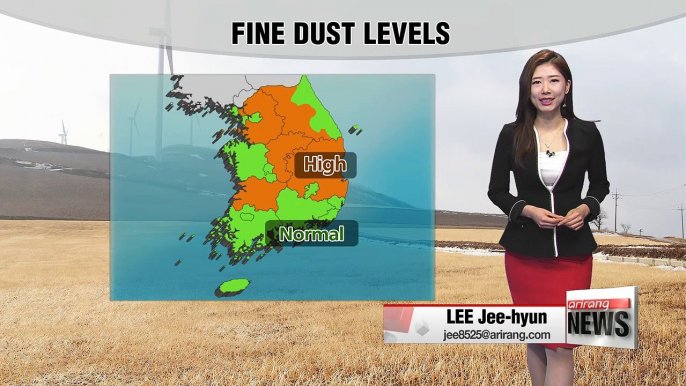 Dusty in some parts, colder morning turns to relatively mild afternoon _ 011918