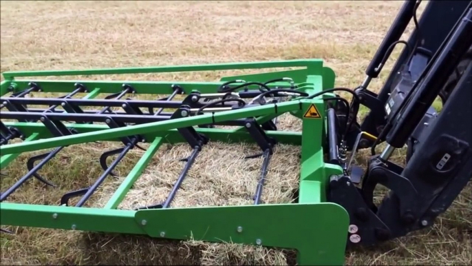 World Amazing Modern Agriculture Equipment and Mega Machines: Hay Bale Handling Tror, Loader