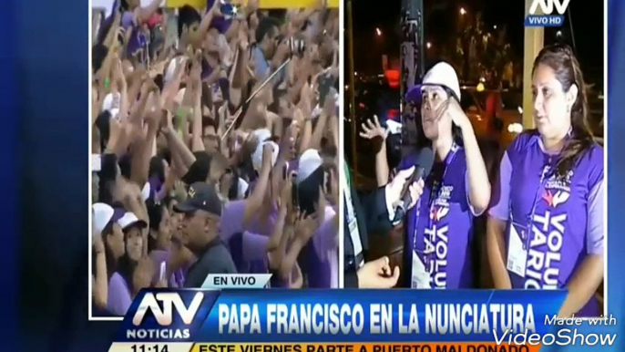 ATV NOTICIAS DEL PERU 18-01-2018 TODO SOBRE EL PAPA FRANCISCO EN PERU