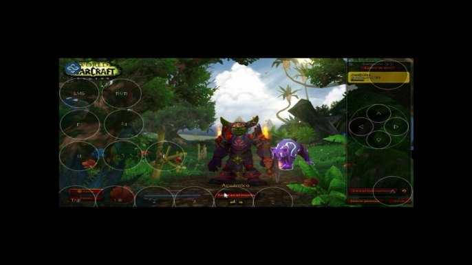 JUGAR JUEGOS DE PC EN ANDROID -- Remotr -- Jugando wow en smartphone --