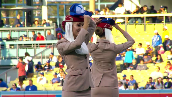 Emirates steals the show with the Los Angeles Dodgers | Baseball | Emirates Airline