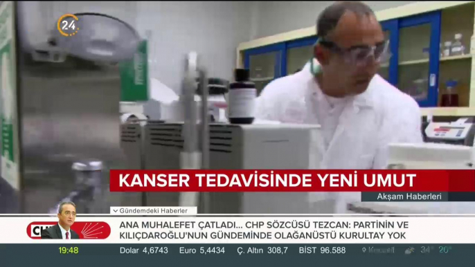 Kanser tedavisinde yeni umut