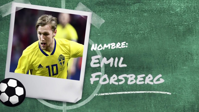 Emil Forsberg es la figura de le Selección Suecia en la Copa Mundial de la FIFA
