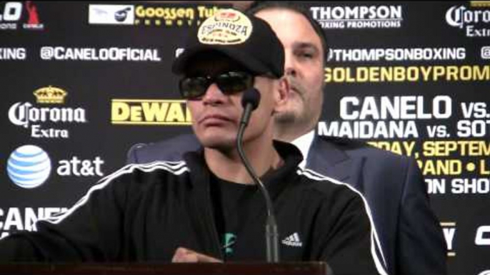 Saul Canelo Alvarez vs Josesito Lopez - Part 1 (post fight press conference)