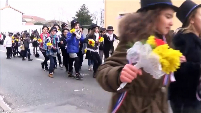 St Georges de Reneins la vague des conscrits du dimanche 4 février