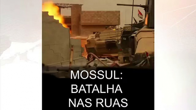 Vídeo mostra tropas iraquianas avançando pelas ruas de Mossul