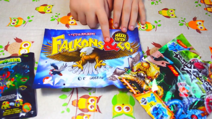 Blind bags - bustine edicola! ANIMALIENS - VIRUS ATTACK dark invasion - FALKONS & CO MAXXI EDITION