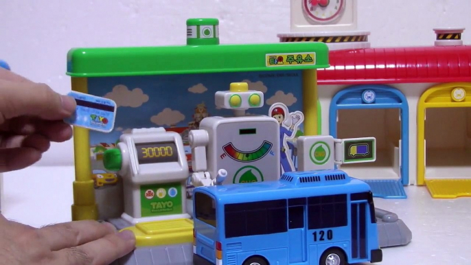 타요 중앙차고지 장난감 Tayo The Little Bus Garage Toys