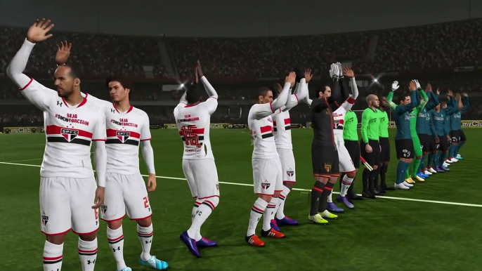 SÃO PAULO x ATLÉTICO NACIONAL !!  LIBERTADORES ! (PES 2016)