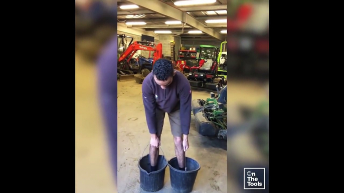 He tried lifting his own weight for £20