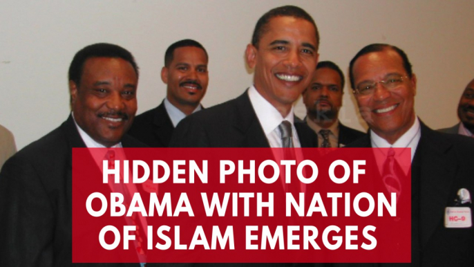 Hidden photo of Barack Obama with nation of Islam Leader Louis Farrakhan emerges 13 years later