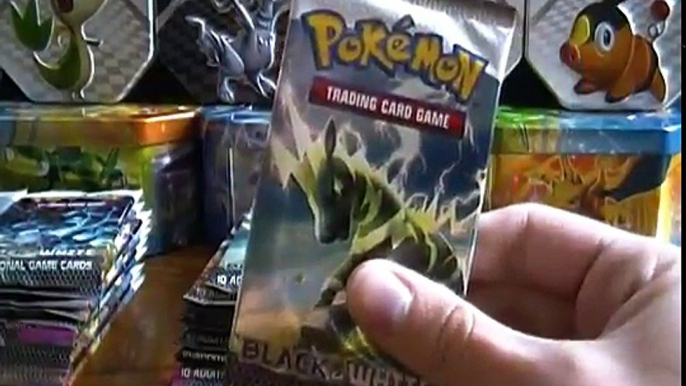 Opening a Sealed Box of Pokemon Black & White Trading Card Game Booster Packs (Part 1)