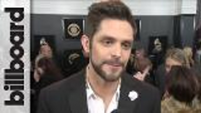 Thomas Rhett Talks About Being A Bruno Superfan & His Sneaker Collection | Grammys 2018