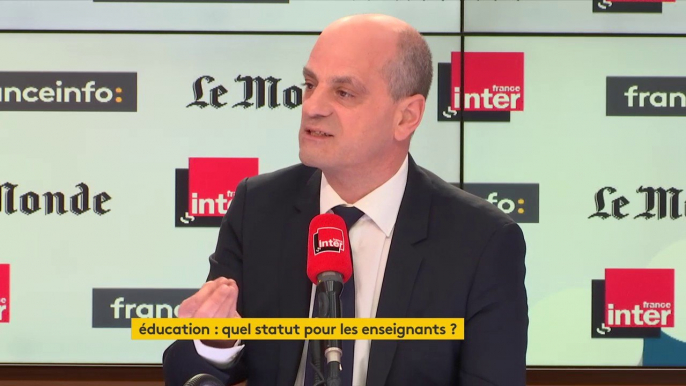 Jean-Michel Blanquer : "Nous devons aimer nos professeurs et mieux gérer les ressources humaines"