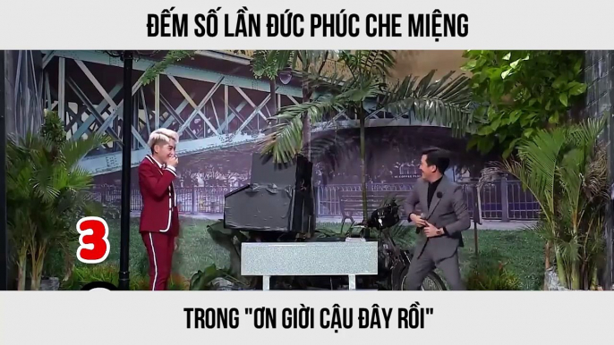 Đếm số lần Đức Phúc che miệng trong "Ơn giời cậu đây rồi"