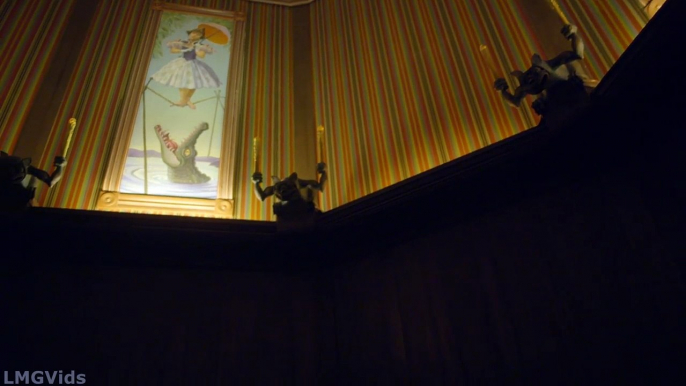 [4k] Haunted Mansion ride Disneyland (Ultra Low Light) POV Disneyland Resort Ridethrough