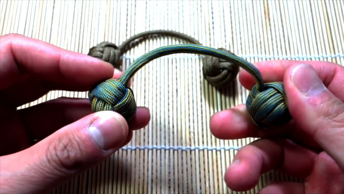 How to Make a Monkeys Fist Paracord Begleri Fidget Toy Tutorial